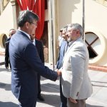 Kazakistan Büyük Elçisi belediyeyi ziyaret etti