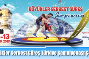 Büyükler Serbest Güreş Türkiye Şampiyonası Çorum’da