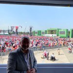 Aşgın, Millet Bahçesi ilk fidan dikim töreni ve İstanbul’un fethi kutlamalarında
