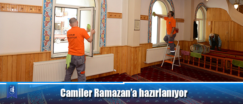 Camiler Ramazan’a hazırlanıyor