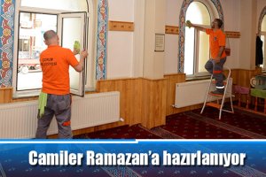Camiler Ramazan’a hazırlanıyor