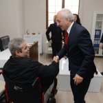 Engelli derneklerinden Başkan Gül’e ziyaret