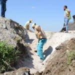 Belediyemiz, Barışkent’te kanalizasyon çalışmasını tamamladı