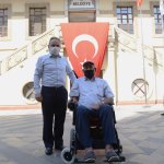 Engelli vatandaş, 2 saatte akülü aracına kavuştu