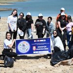 Mehmetçik Anadolu Lisesi öğrencileri, Belediyemiz çalışanları ile Çomar Barajının etrafını temizledi