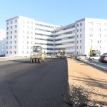 Hastane otoparkı asfaltlandı