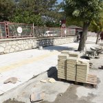 Kıbrıs Caddesi'nin tretuarlarını yeniliyoruz