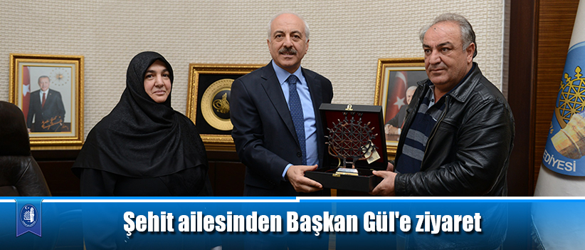Şehit ailesinden Başkan Gül'e ziyaret