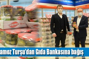 Yakamoz Turşu’dan Gıda Bankasına bağış