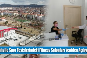Mahalle Spor Tesislerindeki Fitness Salonları Yeniden Açılıyor