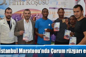 İstanbul Maratonu’nda Çorum rüzgarı esti