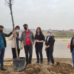 Belediyemiz Ekibinin Ağaçlandırma Çalışmasına Öğrencilerden Destek