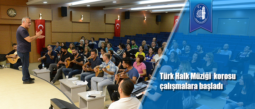 Türk Halk Müziği  korosu çalışmalara başladı