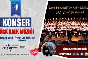 Belediyemizden Türk Halk Müziği konseri