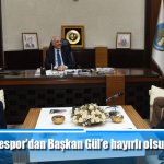 Belediyespor’dan Başkan Gül’e hayırlı olsun ziyareti