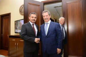 Ahmet Çalık'tan Başkan Külcü'ye ziyaret