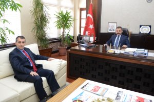 Defterdar Sercan'dan Başkan Külcü'ye ziyaret