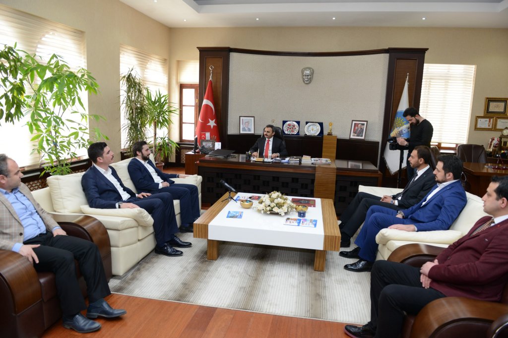 TÜGVA Genel Başkanından Başkan Külcü'ye ziyaret