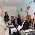 Başkan Gül, gezi kayıt bürosunu ziyaret etti