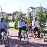 Belediye’den bisikletli çocuklar etkinliği