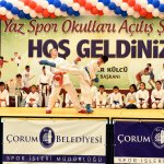 3. Yaz Spor Okulları dün düzenlenen törenle açıldı.