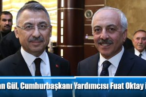 Başkan Gül, Cumhurbaşkanı Yardımcısı Fuat Oktay ile görüştü
