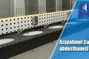 Azapahmet Camii abdesthanesi yenilendi