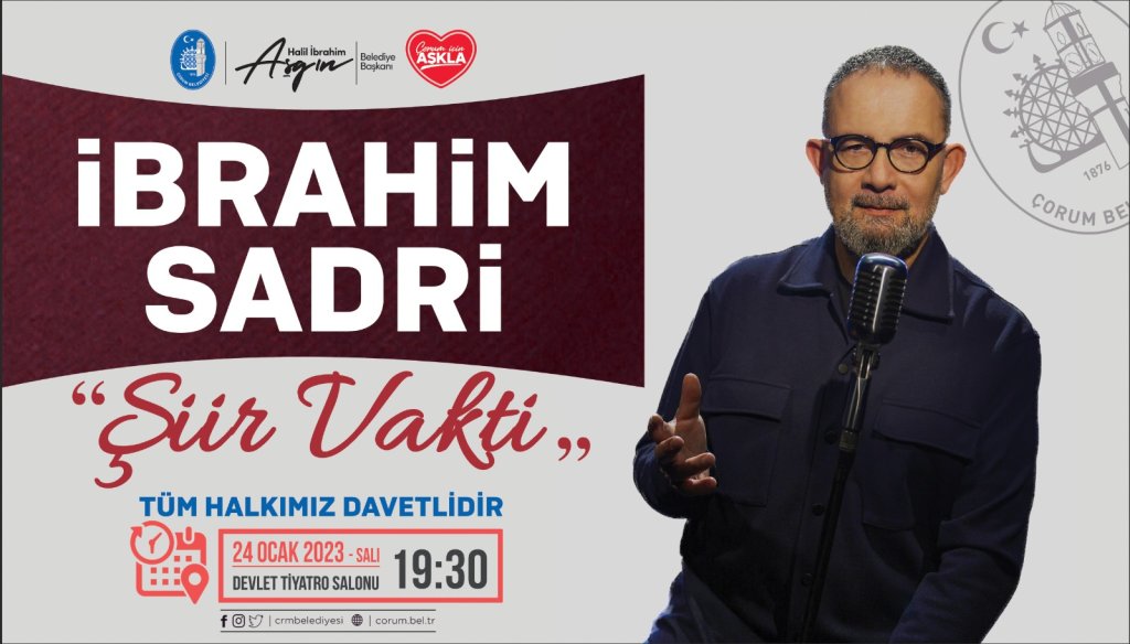 İbrahim Sadri / Şiir Vakti