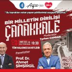 Belediyeden “Bir Milletin Dirilişi Çanakkale” Paneli