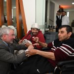 Başkan Aşgın, engelli öğrencilerle yemek yaptı