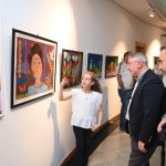 “Sanatla Büyüyenler” resim sergisi açıldı