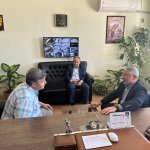 Başkan Aşgın’dan Atatürk Anadolu İHO’ya geçmiş olsun ziyareti