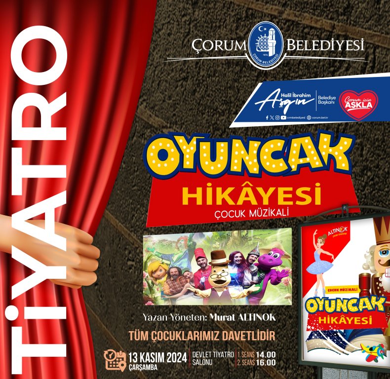 "Oyuncak Hikayesi" Çocuk Müzikali