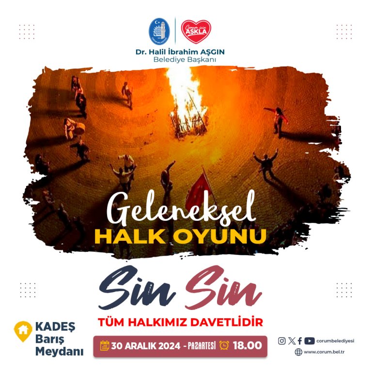 Geleneksel Halk Oyunu - Sin Sin