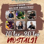 Belediyeden ‘nostalji’ konseri